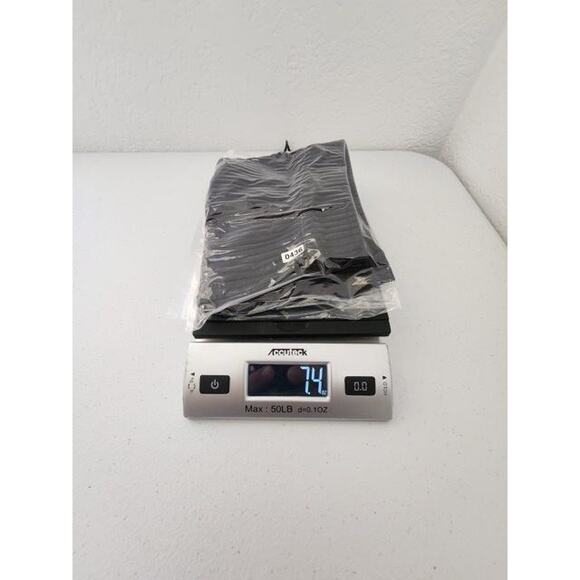 Nike Ribbed Knit Shorts Womens Medium Black Lounge Drawstring Lounge Athletic - Picture 11 of 11